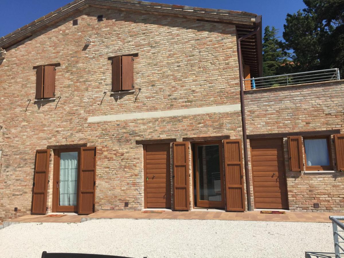 Green B&B Urbino Ca Del Vento Exterior photo