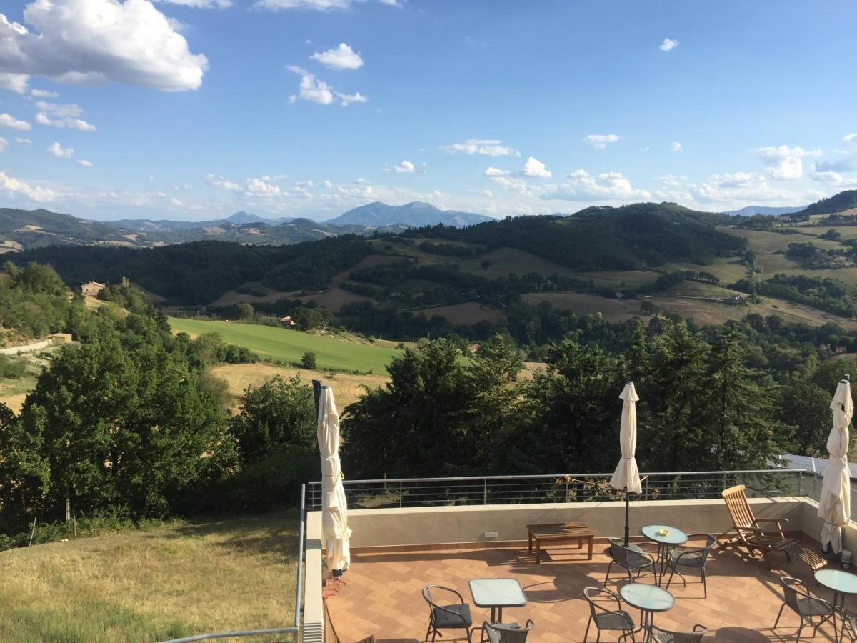 Green B&B Urbino Ca Del Vento Exterior photo